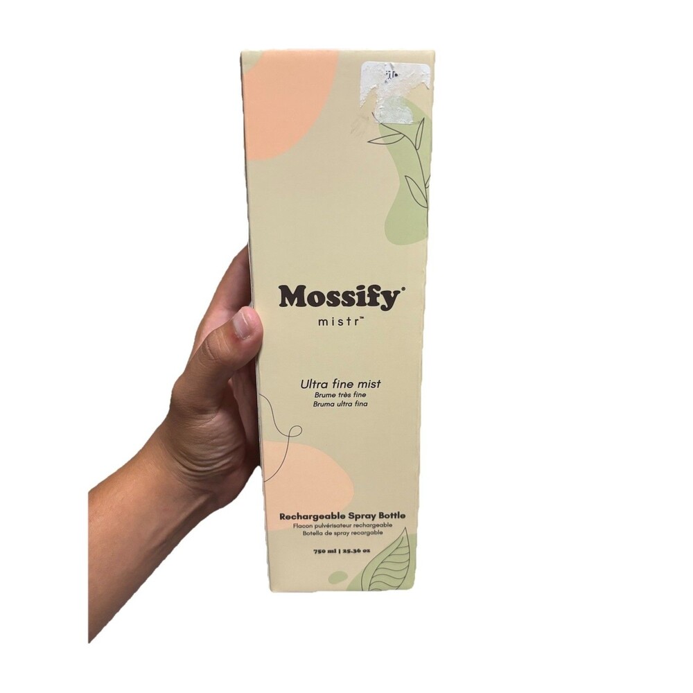 Mossify Mistr Rechargeable Spray Bottle 750ml Open Box New